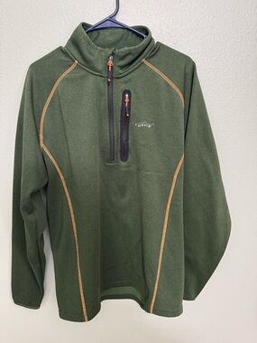 Orvis Green Fleece Pullover
